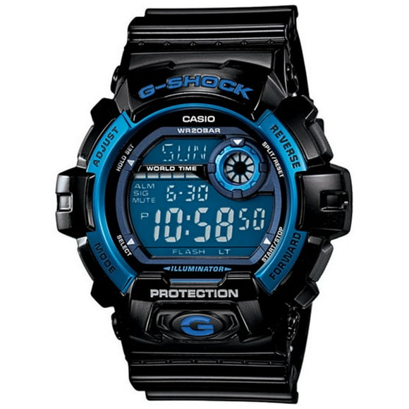 Casio Men's G-Shock G8900A-1 Blue Resin Quartz Sport Watch