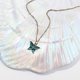 thumbnail image 2 of Fashion Jewelry Charm Butterfly Pendant Pendant Hollow Necklace Elegant Retro---Product code 50139, 2 of 2