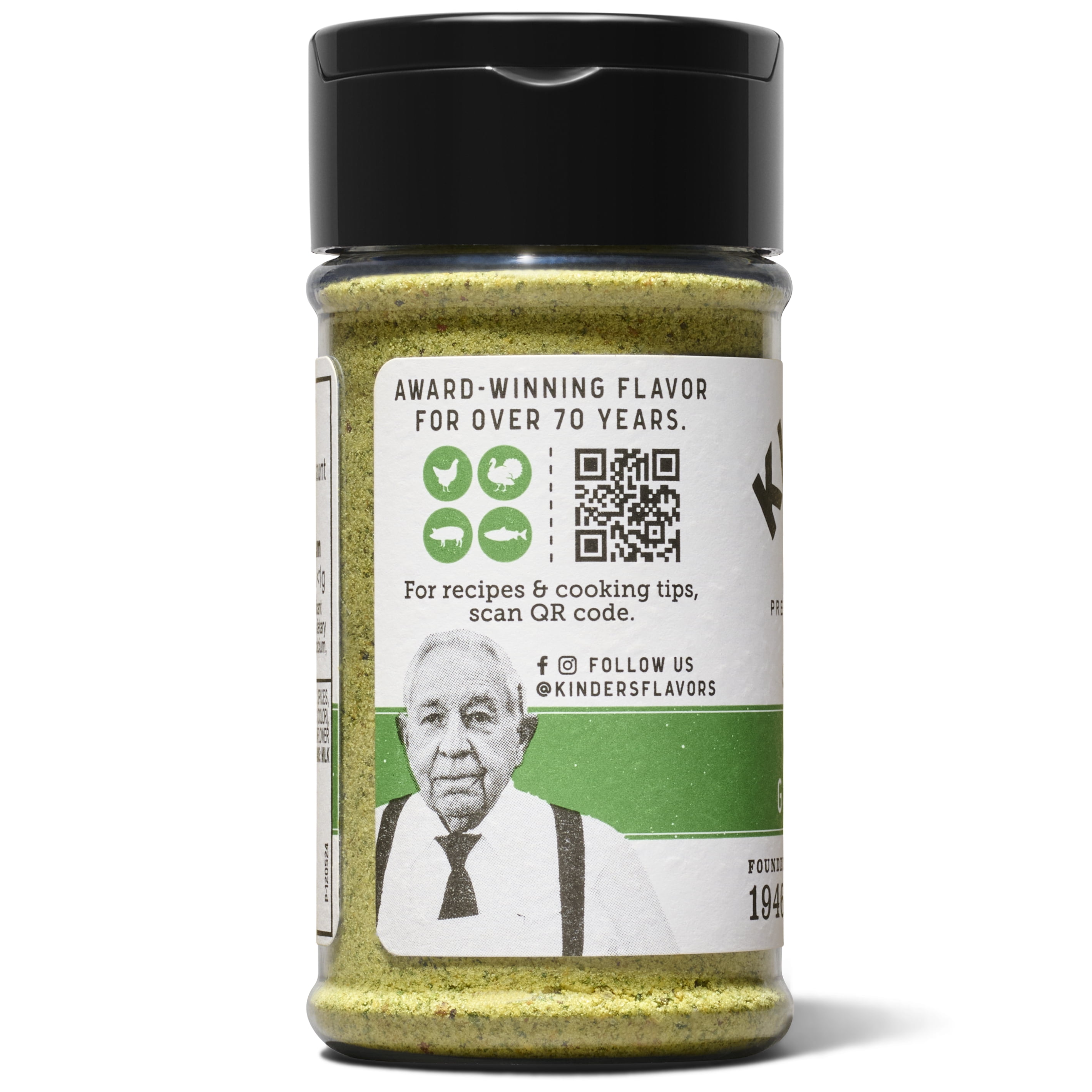 (6 pack) Kinder's Buttery Garlic & Herb Seasoning, 5 oz