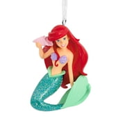 Hallmark Disney The Little Mermaid Ariel With Seashell Christmas Ornament