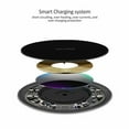 thumbnail image 3 of Fast Wireless Charger, Slim Qi Wireless Charging Pad 10W Compatible Samsung Galaxy Note10/S10/Note9/S9/Note8/S8/S7, 7.5W for iPhone 11/11 Pro/11 Pro Max/Xs Max/Xs/XR/X/8/8+ (Micro-USB, Black), 3 of 7