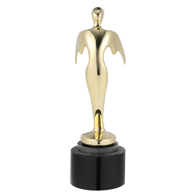 1PC Metal Golden Award Trophy Gold Flying Man Trophy for Children Party Favors Reward Prizes
