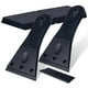 thumbnail image 1 of 2 Pack Plastic Blade Scraper with 100Pcs Single Edge Plastic Blades, Extra Big Scraper Tool for Removing Paint Spots, 1 of 5