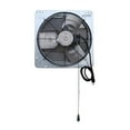 thumbnail image 3 of iLiving ILG8SF16V-T 3 Speed 16 Inch Exhaust Attic Garage Grow Fan w/ Thermostat, 3 of 4