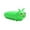 A002- Green, variant on Yellow Caterpillar Toy with Segmented Body and Cute Smiling Face for Relaxation And, Squeeze Worm Toy