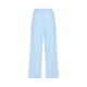 thumbnail image 5 of Pantalones capri de lino de cintura alta para mujer de Umfun, pantalones de talla grande, pantalones deportivos de control de abdomen, azul claro L, 5 of 5