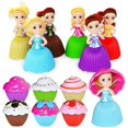 thumbnail image 1 of BoterLun Set de 6 Muñecas Mini Scented Transforming Cake, 1 of 8