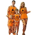 thumbnail image 2 of Halloween Family Pajamas Halloween Print Cute Family Matching Sets Pajamas, Loungewear Outfits,Family Matching Long Sleeve Tops Pants Set, 2 of 4