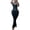 Black, variant on Two Piece Sets For Women Summer Contrast Binding Backless Crop Tank Top and Flare Pants Lounge Sets Tracksuit Women's Sleeveless Gym YogaOutfit Yellow M