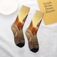 thumbnail image 4 of Goofa Country Farm Morning Rooster Pattern Children's Crew Socks, Kids' Daily Wear and Sports Socks, Breathable Socks, Sports Socks, Moisture-Wicking Socks for Children, 4 of 6