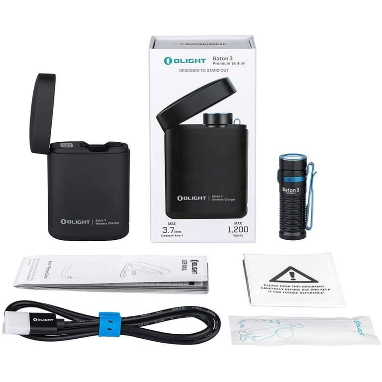 OLIGHT Baton 3 Premium Edition 1200 Lumens Compact LED Flashlight