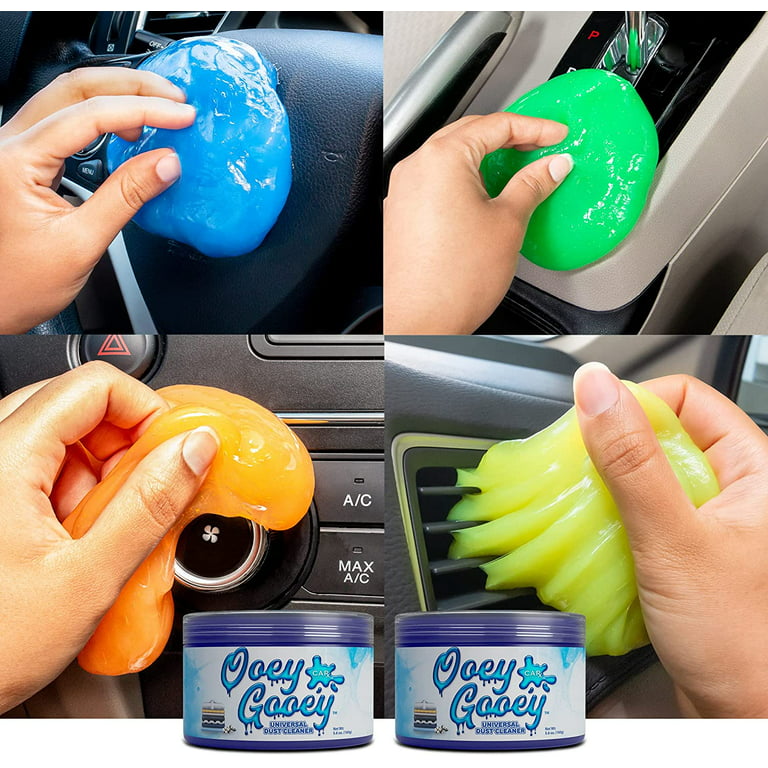 2 Pack Dust Cleaner Keyboard Cleaning Gel Universal Cleaning Slime for Car  Clean