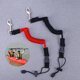 thumbnail image 2 of HONMEET 2Ud Cable Negro Para Paddle Rod Con Material Elástico Resistente Para Actividades En Bote, 2 of 8