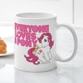 thumbnail image 3 of CafePress - MLP Retro Everyone Loves A Pony Mug - 11 oz Ceramic Mug - Novelty Coffee Tea Cup, 3 of 4