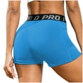 thumbnail image 4 of Royisotas Summer Women's Shorts Pocket Casual Shaping Compression Shorts Solid Color High Waisted Women Shorts Plus, 4 of 6