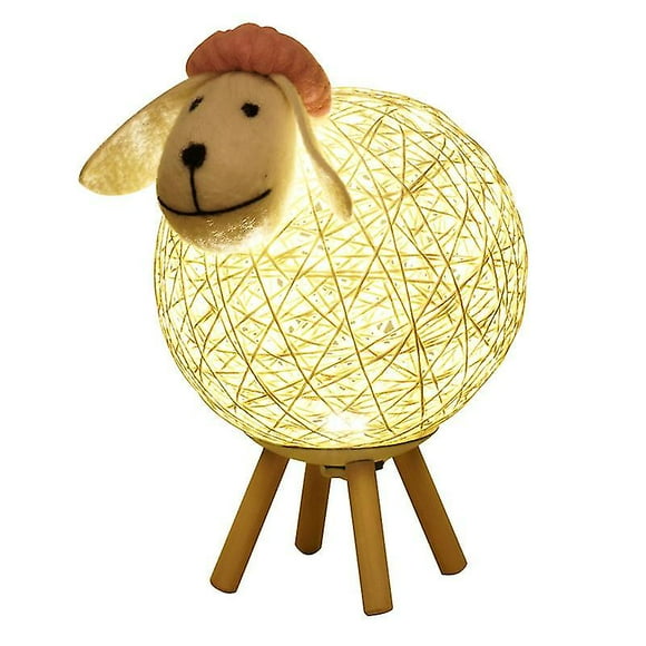 Night Lights For Baby Children With Switch, Sheep Night Lights For Bedroom Kids Beside