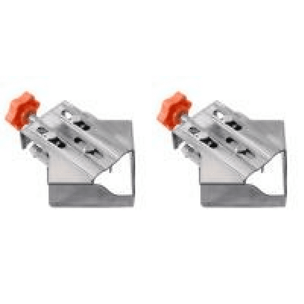 Clips Fijación Acero Inoxidable Abrazadera Rápida Empalme en Ángulo Recto 1 Ud. (tipo Cerrado)