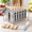Flat Square, variant on 12 Pack Flat Square Stainless Steel Homemade Ice Lolly Popsicle Makers with Wooden Sticks and Bags