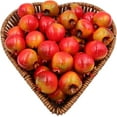 thumbnail image 2 of 30pcs Artificial Red Apples Fake Fruit Home Kitchen Party Decoration Simulation Lifelike Photography Prop Model Wedding Office Desk Restaurant Ornament, 2 of 3