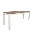 thumbnail image 3 of Carolina Classics Braylee 4' Outdoor Dining Bench in White Frame, 3 of 10