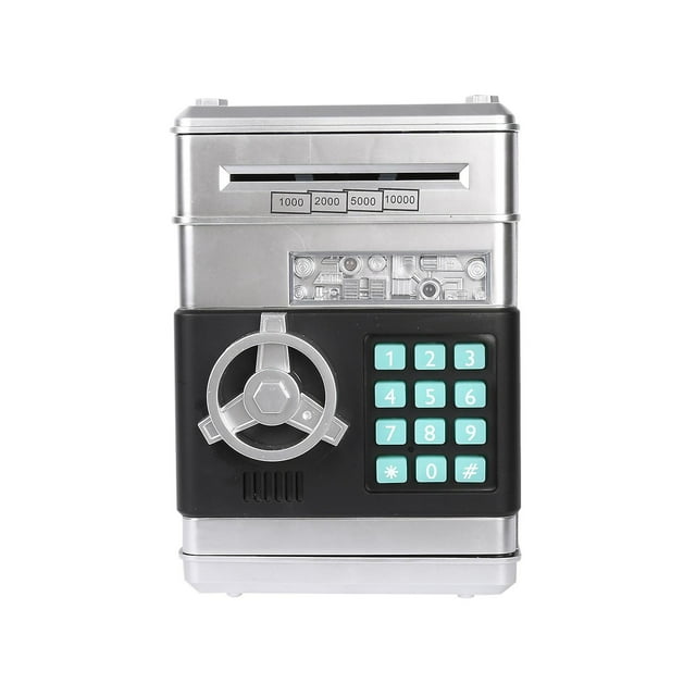 Caja fuerte electrónica HUOGUO con cajero automático para niños con joyero