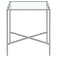 thumbnail image 3 of Evelyn&Zoe Industrial 20" Wide Powder Coated Silver Side Table, 3 of 8