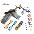 thumbnail image 1 of Tech Finger scooter Two Wheel Mini Skateboards Ramp Parts Sets Finger BMX Fingertip Bikes Fingerboard Skate Deck Novelty Toys, 1 of 5
