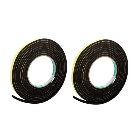 2Pcs 5MM Width 3.5M Length 3MM Thick Single Sided Sealing Shockproof Sponge Tape