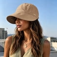 thumbnail image 3 of QASIEATN Women's Baseball Cap Adjustable Sun Hat Lightweight Breathable Casual Sports Dad Cap for Outdoor Travel Daily Wear Fall Fashion Accessories, 3 of 6