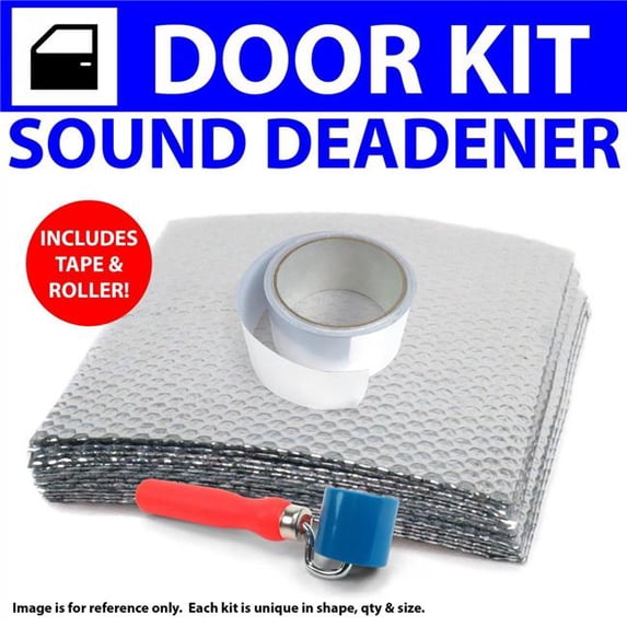 Zirgo High Performance Cooling Products Heat & Sound Deadener for 1999-2005 Ford Excursion 2 Door Kit with Tape & Roller