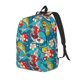 thumbnail image 1 of Disketp Japanese Koi Mochila de Lona Estampada, Mochila Escolar de Viaje Ligera para Estudiantes y Portátil-Small, 1 of 5