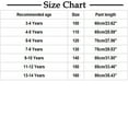 thumbnail image 3 of Utoimkio Clearance Toddler Girls Bell Bottom Jeans Elastic Waisted Wide Leg Denim Pants Size 3-14T, 3 of 3