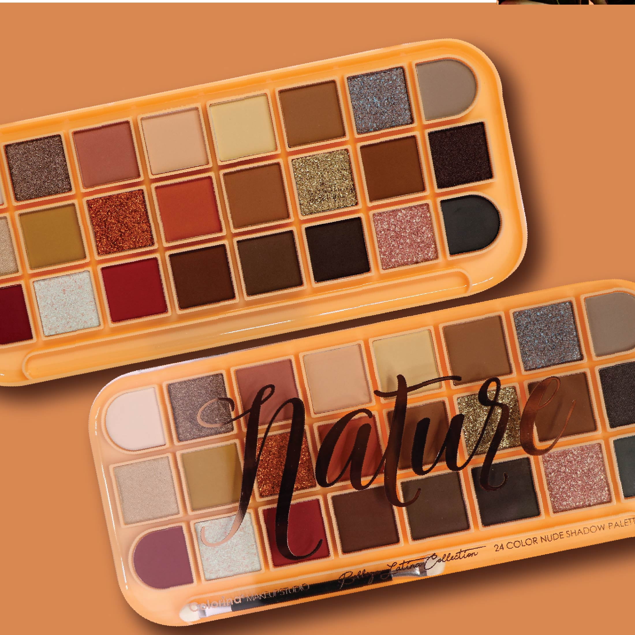 Colorina Makeup Studio Belleza Latina Collection 24 Color Nature Shadow Palette 1.75 oz