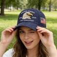 thumbnail image 2 of 250 Year American Anniversary Hat, Official USA 250th Anniversary Merchandise Baseball Cap with Flag, Patriotic Gift for 1776-2026, 2 of 9