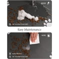 thumbnail image 4 of MK Gdledy Pet Feeding Mat-Absorbent Dog Mat for Food and Water Bowl-No Stains Quick Dry Dispenser Mat-Dog Accessories Pet Supplies-Bowl for Messy Drinkers, 4 of 8