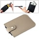 thumbnail image 4 of Cartera delgada minimalista portátil Monedero protector Manga delgada con compartimento Estuche de almacenamiento de regalo Mujeres Hombres , GRIS SM SunniMix Cartera minimalista, 4 of 8