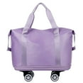thumbnail image 1 of Série d'Experts en Rangement de Textiles pour la Maison Sac de Voyage Extensible avec Roues à 360 Grande Capacité Séparation Humide et Sèche Idéal pour Voyages d'Affaires Gym Étudiants et Voyage, 1 of 7