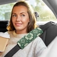 thumbnail image 6 of ALAZA Boho Art Flowers Car Seat Belt Adjuster Neck Covers Shoulder Cushions Pads M, 6 of 8