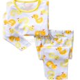 thumbnail image 1 of Pijamas de algodón para niños y niñas, ropa de dormir, traje de Navidad, camisón de fiesta, 2-7 años, P019, 1 of 4