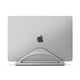 thumbnail image 3 of Soporte vertical para computadora portátil HumanCentric para escritorios (gris espacial) | Soporte ajustable para acoplar Apple MacBook MacBook Pro y otras computadoras portátiles para organizar el tr, 3 of 9