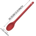 thumbnail image 2 of Cuillère à Mélanger en Silicone Longue Multicolore Antiadhésive Cuillère de Cuisine Cuillère de Service en Silicone Cuillère de Cuisson Outils de Mélange 1 Pce Tapis de Table Ronds Turquoise Petite Table Ronde, 2 of 3
