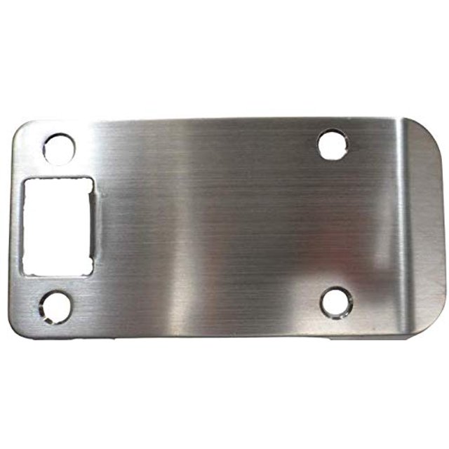 Don-Jo EL104-630 RC 4 1/2" Placa de golpe de labio extendido general en acero inoxidable