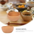 thumbnail image 4 of TUIBELYN Wooden Salad Bowl 12X5.7CM Fruit Food Serving Bowl for Home Restaurant, 4 of 8