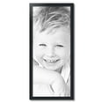 thumbnail image 2 of ArtToFrames 15" x 35" Black Satin Picture Frame, 15x35 inch Black MDF Poster Frame (WOM-5180), 2 of 8