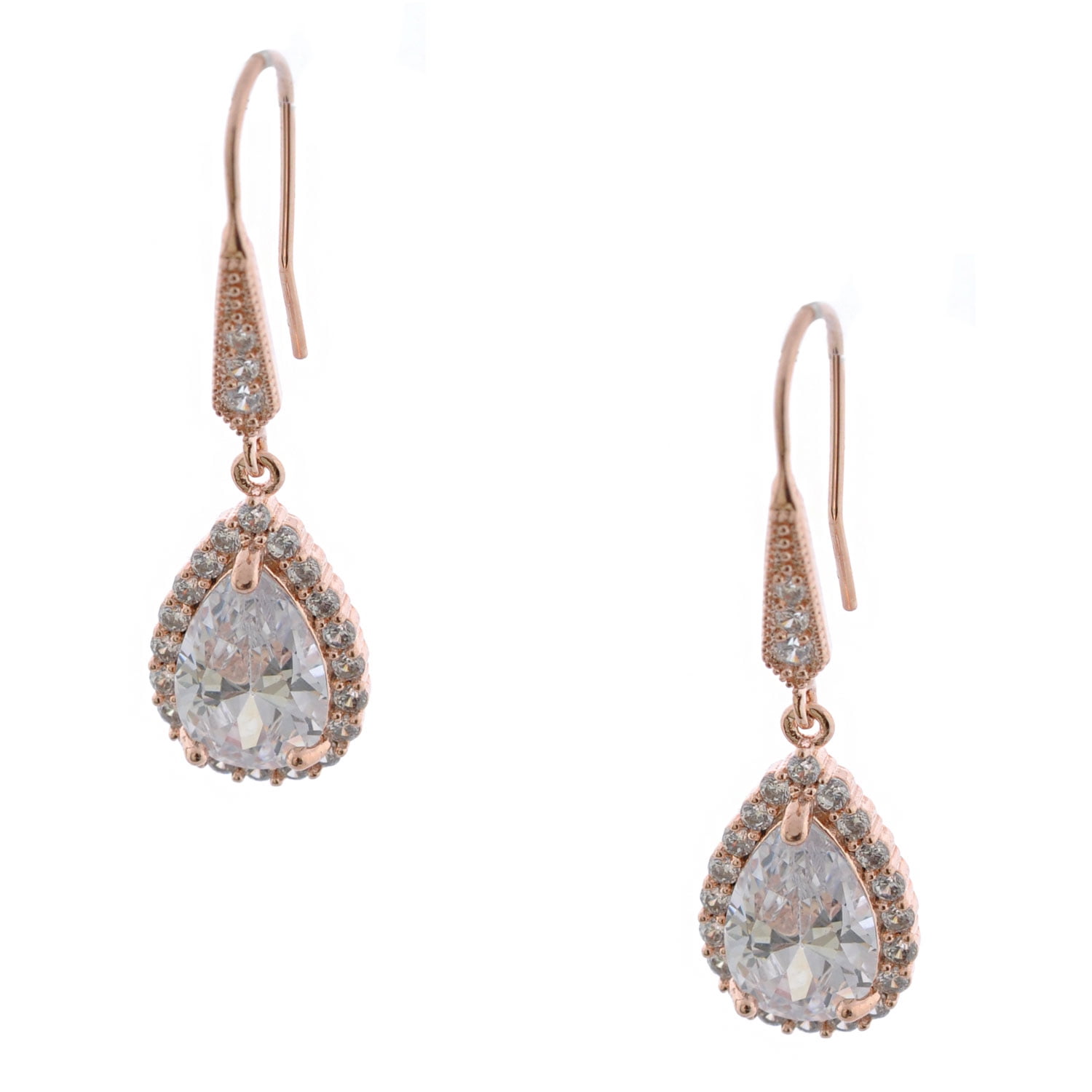 HONGRUI 1.4mm Thin Band Eternity Ring - 14K Gold Plated Cubic Zirconia, Stackable Wedding/Anniversary Ring For Women