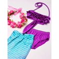 thumbnail image 2 of Girl Swimsuit Three-Piece Bikini Tail for Swimming, 2 of 4
