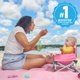 thumbnail image 3 of Amplificador portátil Bright Starts Pop 'N Sit Pink de 6 a 3 años, 3 of 9