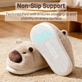 thumbnail image 6 of Sogetch Womens Cute Capybara Slippers Soft Warm Fuzzy House Shoes for Women and Men, 6 of 9