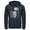 Navy Blue, variant on Men's Star Wars Christmas Boba It's Cold Outside  Pull Over Hoodie Black 2X Large