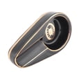 thumbnail image 4 of Acouto Cenicero del Cigarrillo, Mini cerámica portátil Cenicero del Cigarrillo Tenedor de la Ceniza Cenicero del cigarro Cenicero de cerámica(Negro) Ecomeon no, 4 of 6